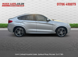 2016 BMW X4 3.0 X4 Xdrive30d M Sport in Silver — image 2