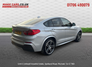 2016 BMW X4 3.0 X4 Xdrive30d M Sport in Silver — image 3