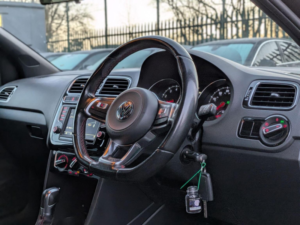 2016 Volkswagen Polo 1.8 Tsi Bluemotion Tech Gti DSG Euro 6 (s/s) 5dr in Black — image 2