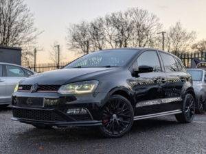 2016 Volkswagen Polo 1.8 Tsi Bluemotion Tech Gti DSG Euro 6 (s/s) 5dr in Black — image 4