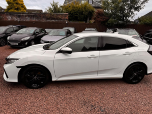 2019 Honda Civic 1.0 Vtec Turbo Sr Euro 6 (s/s) 5dr in White — image 5