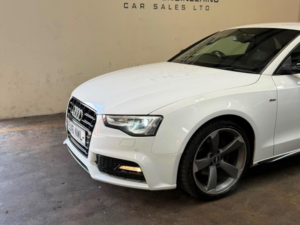 2016 Audi A5 2.0 Tfsi Black Edition Plus S Tronic Quattro Euro 6 (s/s) 2dr in White — image 3