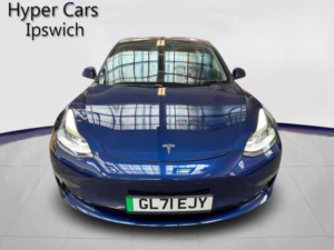 2021 Tesla Model 3 (dual Motor) Performance Auto 4wde 4dr (performance Upgrade) in Blue — image 2