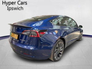 2021 Tesla Model 3 (dual Motor) Performance Auto 4wde 4dr (performance Upgrade) in Blue — image 4