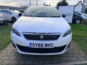 2017 Peugeot 308 1.2 Puretech Gt Line Euro 6 (s/s) 5dr in White — image 2