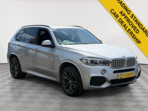 2016 BMW X5 3.0 40d M Sport SUV 5dr Diesel Auto Xdrive Euro 6 (s/s) (313 Ps) in Silver — image 2