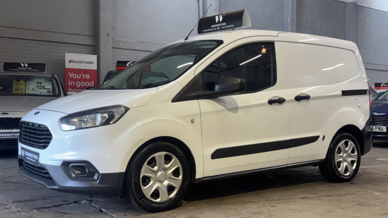 2019 Ford Transit Courier 1.5 Tdci Trend Diesel White 5dr No Vat+workready+1 Keeper in White — image 1