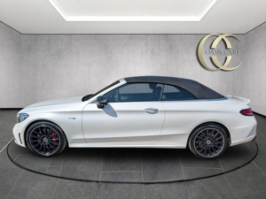2019 Mercedes-Benz C Class 3.0 C43 V6 Amg (premium Plus) Cabriolet G-Tronic+ 4matic Euro 6 (s/s) 2dr in White — image 3