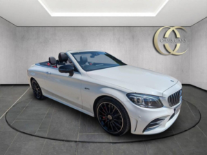 2019 Mercedes-Benz C Class 3.0 C43 V6 Amg (premium Plus) Cabriolet G-Tronic+ 4matic Euro 6 (s/s) 2dr in White — image 4