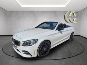 2019 Mercedes-Benz C Class 3.0 C43 V6 Amg (premium Plus) Cabriolet G-Tronic+ 4matic Euro 6 (s/s) 2dr in White — image 6