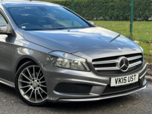 2015 Mercedes-Benz A Class 1.6 A200 Amg Sport Euro 6 (s/s) 5dr in Grey — image 3