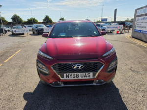 2019 Hyundai Kona 1.0 T-Gdi Blue Drive Premium Se Euro 6 (s/s) 5dr in Red — image 2