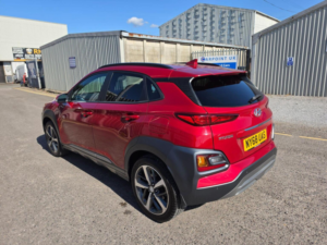 2019 Hyundai Kona 1.0 T-Gdi Blue Drive Premium Se Euro 6 (s/s) 5dr in Red — image 4