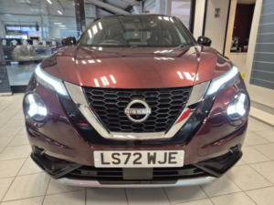 2022 Nissan Juke 1.0 Dig-T Tekna+ SUV 5dr Petrol Manual Euro 6 (s/s) (114 Ps) in Red — image 5