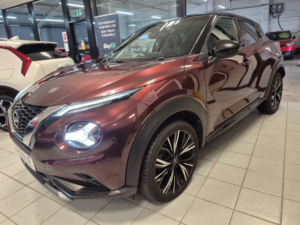2022 Nissan Juke 1.0 Dig-T Tekna+ SUV 5dr Petrol Manual Euro 6 (s/s) (114 Ps) in Red — image 6