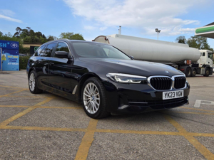 2023 BMW 5 Series 2.0 530e 12kwh Se Touring Steptronic Euro 6 (s/s) 5dr in Black — image 3