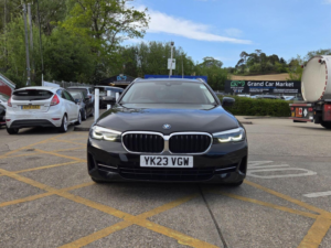 2023 BMW 5 Series 2.0 530e 12kwh Se Touring Steptronic Euro 6 (s/s) 5dr in Black — image 4