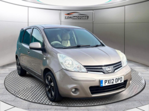 2012 Nissan Note 1.6 16v N-Tec+ Auto Euro 5 5dr in Beige — image 4