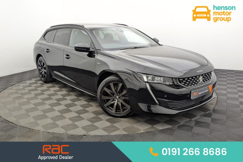 2019 Peugeot 508 Sw 1.6 Puretech Gt Line Estate 5dr Petrol Eat Euro 6 (s/s) (180 Ps) in Black — image 1
