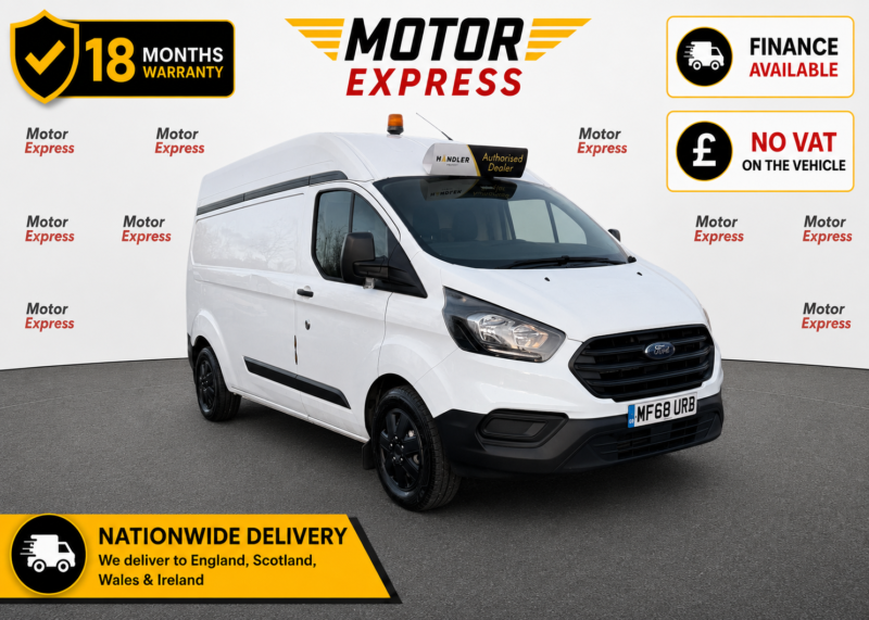 2018 Ford Transit Custom 2.0 340 Ecoblue in White — image 1