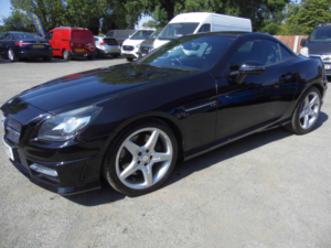 2014 Mercedes-Benz Slk 2.1 Slk250 Cdi Amg Sport G-Tronic+ Euro 5 (s/s) 2dr in Black — image 3