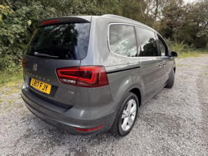 2017 SEAT Alhambra 2.0 Tdi*se Lux Dsg*7seat-Cam-Panroof-Fsh-Belt Done-2kys*superb Mpv* in Grey — image 5