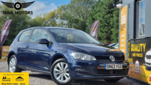 2013 Volkswagen Golf 1.4 Tsi Bluemotion Tech Se Euro 5 (s/s) 3dr in Blue — image 2