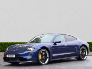 2022 Porsche Taycan Performance Plus 93.4kwh Turbo S Saloon 4dr Electric Auto 4WD (11kw Charger) (761 Ps) in Blue — image 3