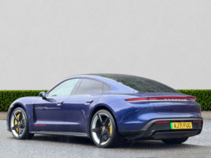 2022 Porsche Taycan Performance Plus 93.4kwh Turbo S Saloon 4dr Electric Auto 4WD (11kw Charger) (761 Ps) in Blue — image 5