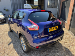 2014 Nissan Juke 1.5 Dci 8v Tekna Euro 5 (s/s) 5dr in Blue — image 3