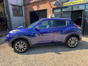 2014 Nissan Juke 1.5 Dci 8v Tekna Euro 5 (s/s) 5dr in Blue — image 4