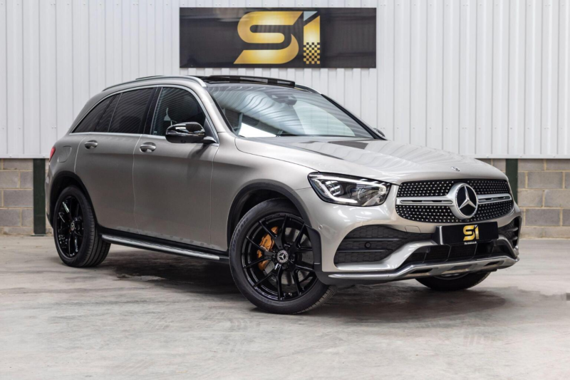 2020 Mercedes-Benz Glc 2.0 Glc300d Amg Line (premium Plus) G-Tronic+ 4matic Euro 6 (s/s) 5dr in Silver — image 1