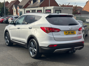 2014 Hyundai Santa Fe 2.2 Crdi Premium Se SUV 5dr Diesel Auto 4WD Euro 5 (7 Seat) (194 Bhp) in Silver — image 6