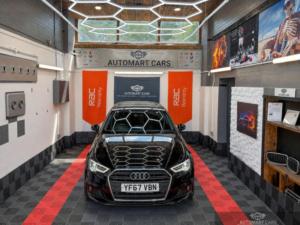 2017 Audi A3 2.0 Tdi Se Technik Sportback Euro 6 (s/s) 5dr in Black — image 2