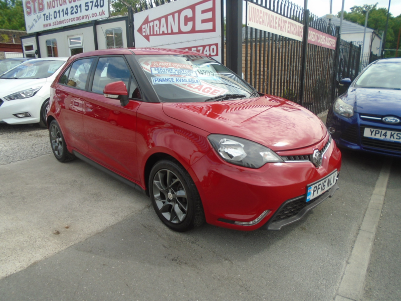 2016 MG Mg3 1.5 Vti-Tech 3form Sport Hatchback 5dr Petrol Manual Euro 6 (s/s) (106 Ps) in Red — image 1