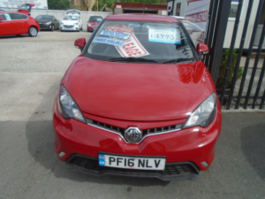 2016 MG Mg3 1.5 Vti-Tech 3form Sport Hatchback 5dr Petrol Manual Euro 6 (s/s) (106 Ps) in Red — image 2