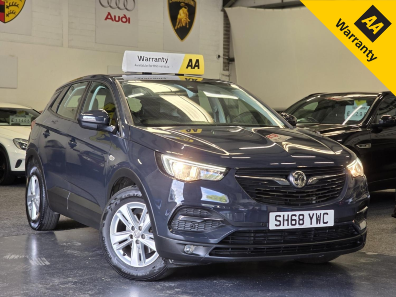 2018 Vauxhall Grandland X 1.6 Turbo D Blueinjection Se in Grey — image 1