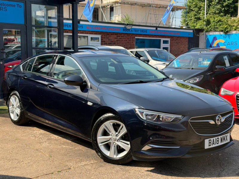 2018 Vauxhall Insignia 1.6 Turbo D Ecotec Blueinjection Tech Line Nav Grand Sport Euro 6 (s/s) 5dr in Blue — image 1