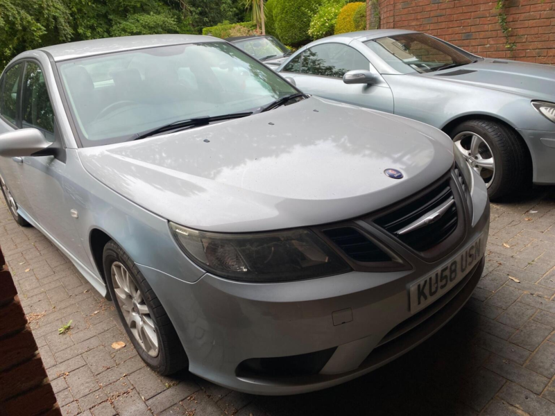 2009 Saab 9-3 1.8t Linear Se Euro 4 4dr in Silver — image 1