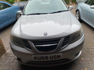 2009 Saab 9-3 1.8t Linear Se Euro 4 4dr in Silver — image 3