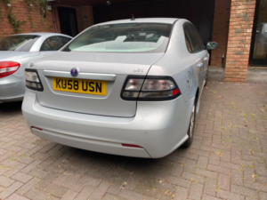 2009 Saab 9-3 1.8t Linear Se Euro 4 4dr in Silver — image 5