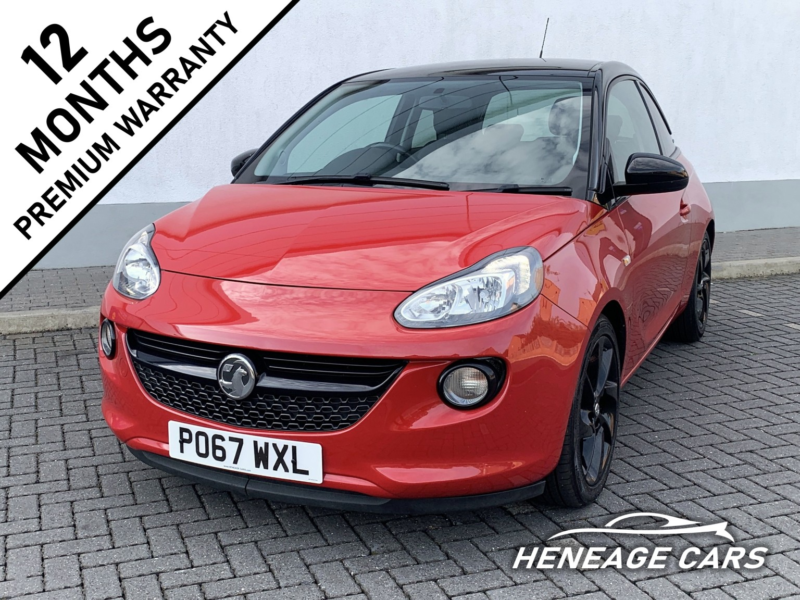 2017 Vauxhall Adam 1.2 Ecoflex Energised 3-Door in Red — image 1