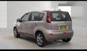 2011 Nissan Note 1.6 16v N-Tec Hatchback 5dr Petrol Auto Euro 5 (110 Ps) in Beige — image 3