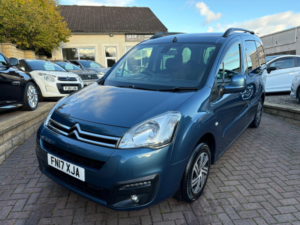 2017 Citroen Berlingo 1.6 Bluehdi Flair Multispace MPV Etg6 Euro 6 (s/s) 5dr in Blue — image 4