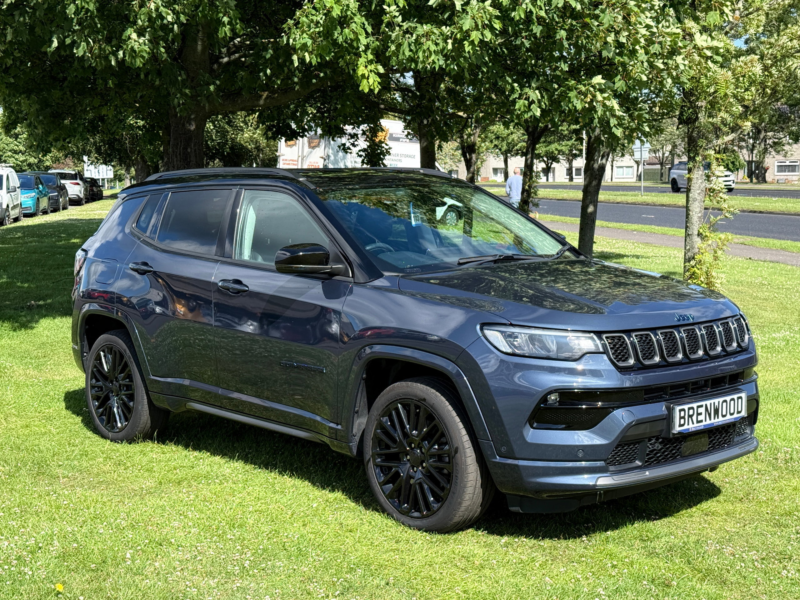 2022 Jeep Compass 1.3 Gse T4 11.4kwh S SUV 5dr Petrol Plug-In Hybrid Auto 4xe Euro 6 (s/s) (240 Ps) in Blue — image 1