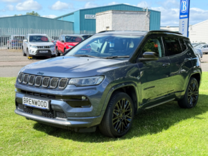 2022 Jeep Compass 1.3 Gse T4 11.4kwh S SUV 5dr Petrol Plug-In Hybrid Auto 4xe Euro 6 (s/s) (240 Ps) in Blue — image 4