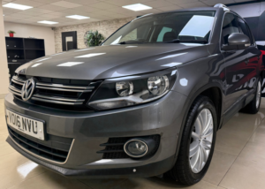 2016 Volkswagen Tiguan 2.0 Tdi Bluemotion Tech Match Edition SUV 5dr Diesel Manual 2WD Euro 6 (s/s) (150 Ps) in Grey — image 2