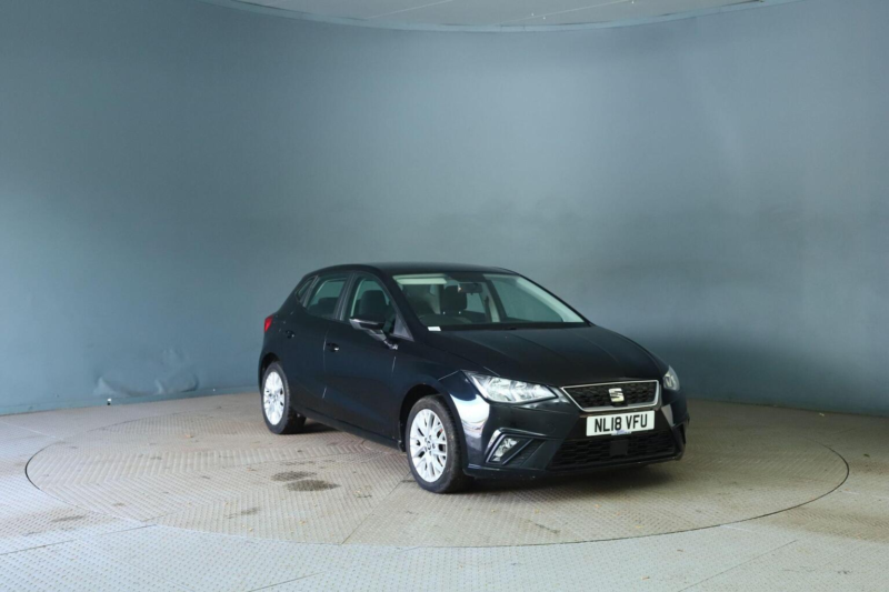 2018 SEAT Ibiza 1.0 Mpi Se Technology Euro 6 (s/s) 5dr in Black — image 1