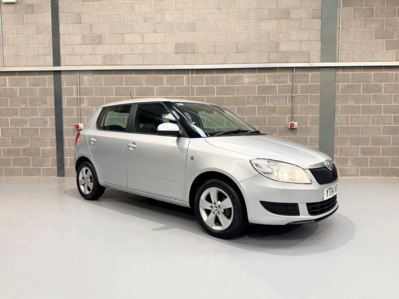 2014 Skoda Fabia 1.2 Se Euro 5 5dr in Silver — image 1