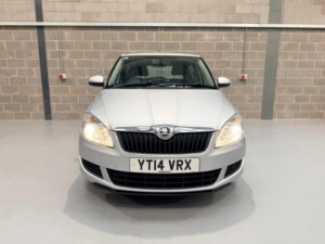 2014 Skoda Fabia 1.2 Se Euro 5 5dr in Silver — image 2